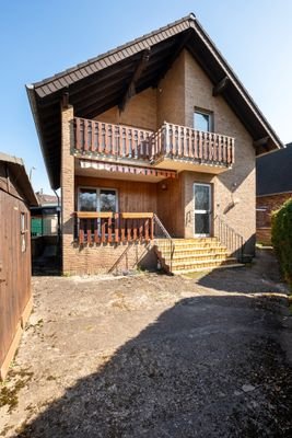 Rückansicht Haus