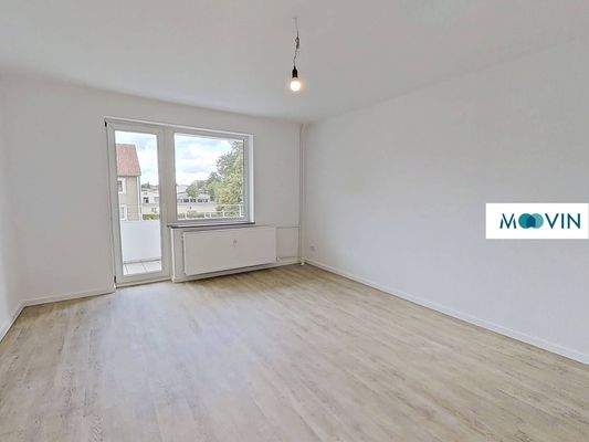 Ansicht I: Wohn- und Esszimmer