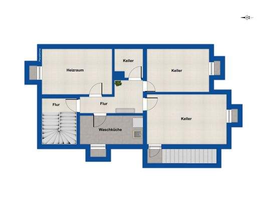 Grundriss Kellergeschoss