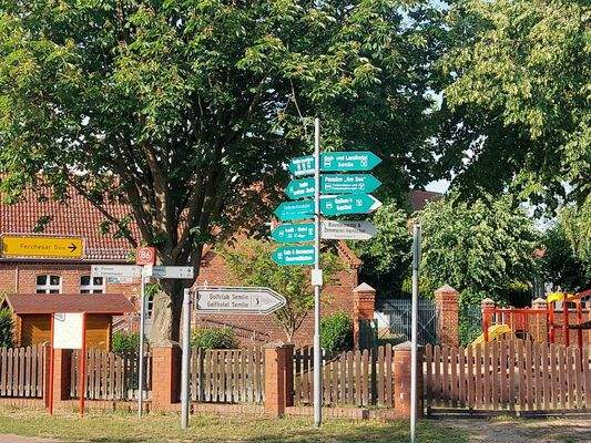 Viele Möglichkeiten im Ort