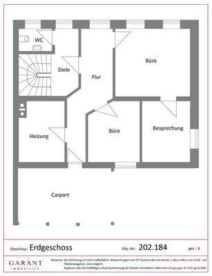 Grundriss Erdgeschoss