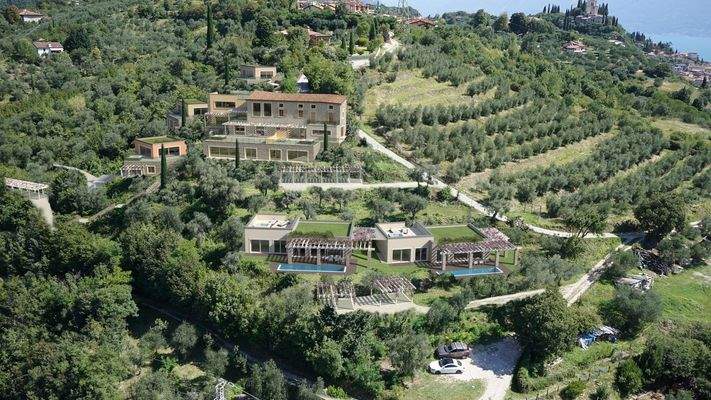 Luftansicht auf die Anlage