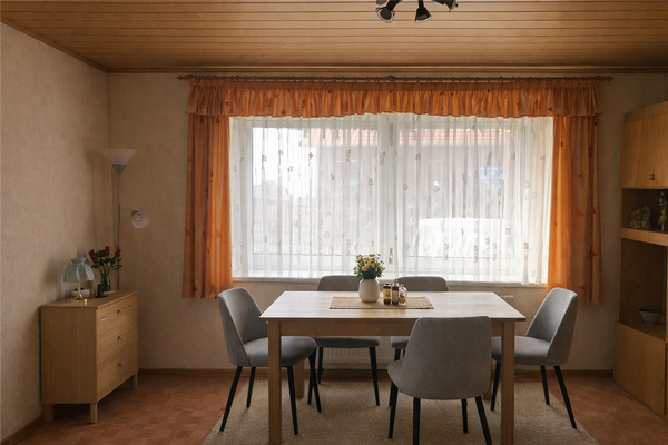 Esszimer - virtually staged