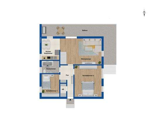 Grundriss Erdgeschoss