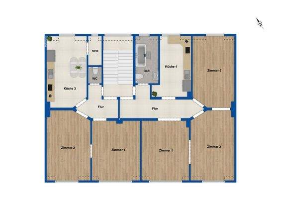 Grundriss Dachgeschoss