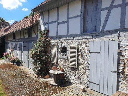 Ansicht Süden mit Nebengebäude