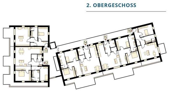 Grundriss 2. Obergeschoss