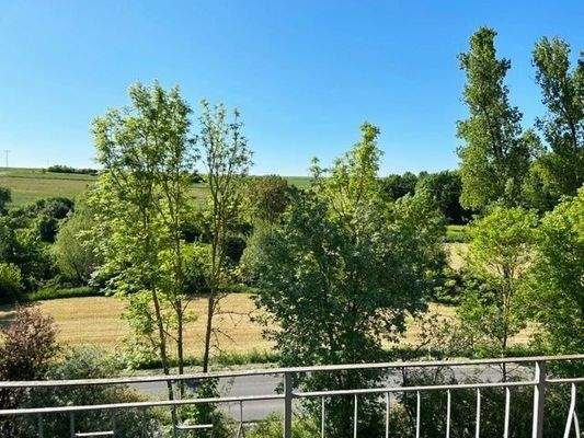 .. Fernblick ins Grüne !