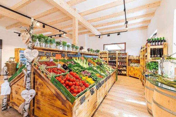 Verkaufsfläche im Laden