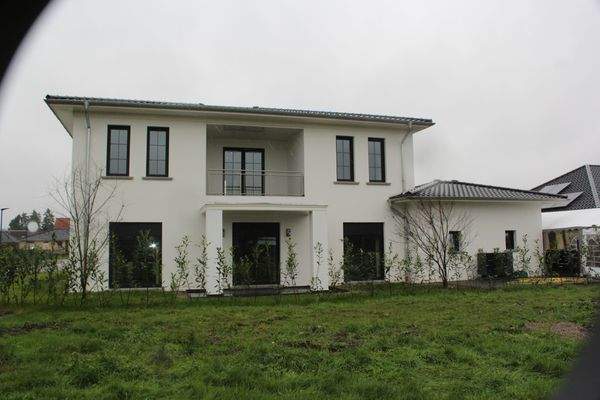 hinterer Gartenbereich ...