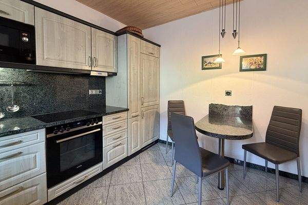 Küche mit elektrischer Fußbodenheizung