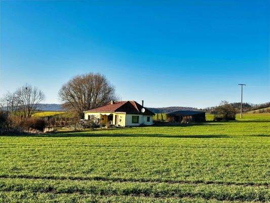 Natur pur... die Südostansicht des Hauses & Umfeld