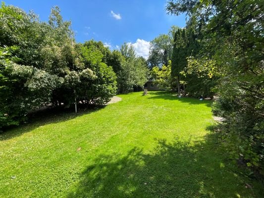 angelegter Garten