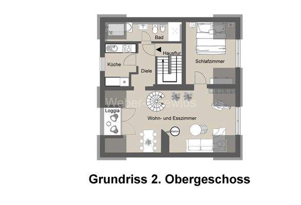 3484 Grundriss 2. Obergeschoss