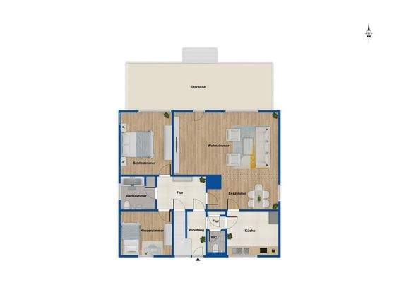 Grundriss Erdgeschoss