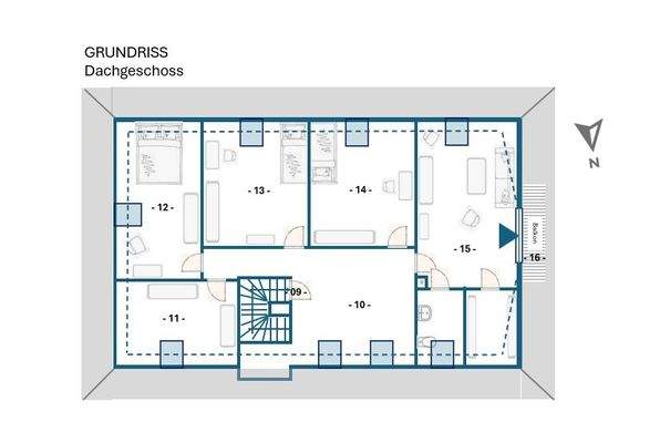 2025239 - Grundriss Dachgeschoss