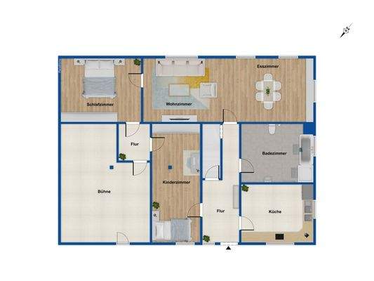 Grundriss Erdgeschoss