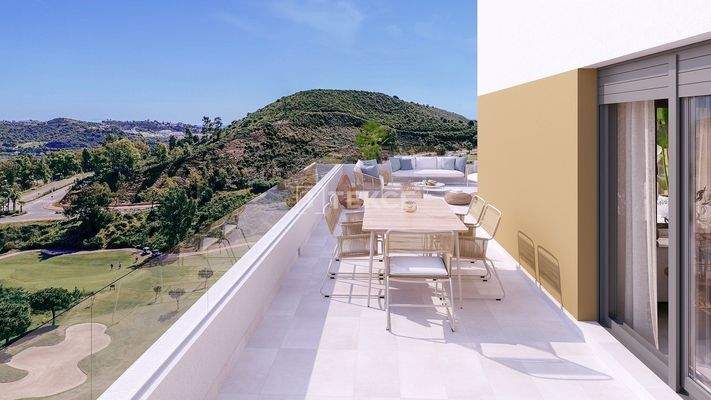 Energy-Efficient Homes with Golf Views in Mijas