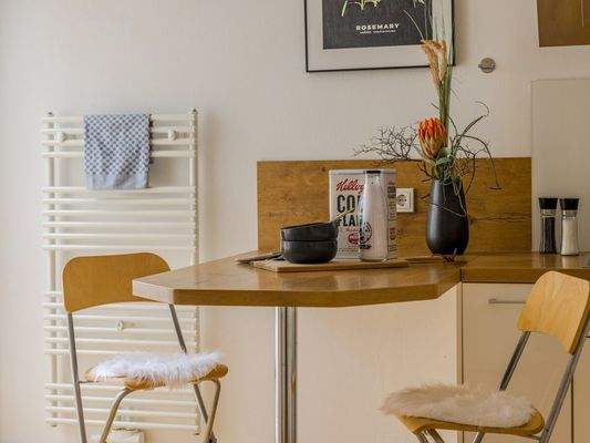 Essbereich in der Küche