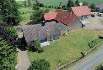 Luftbildansicht Wohnhaus