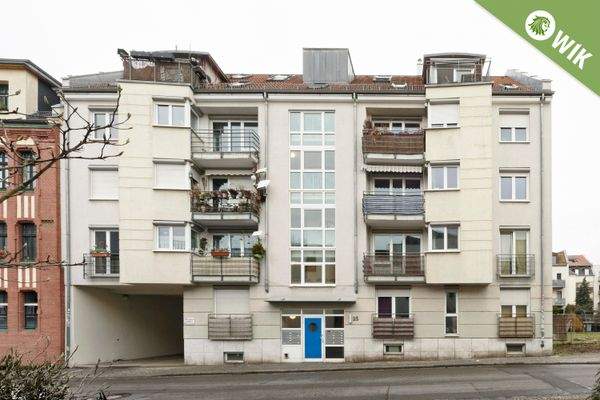 Eine gepflegte Wohnanlage... 