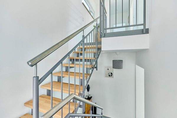 Modernes Treppenhaus