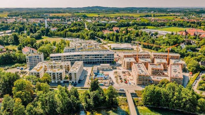 Urbanes Leben am Papierbach