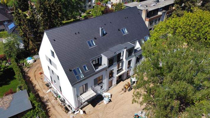 Hausansicht Vogelperspektive