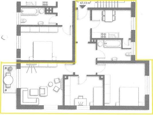 Grundriss 3. OG links
