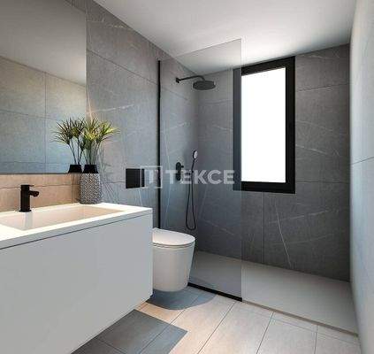 Stylish Detached Villas in Gated Complex with Pool in Denia