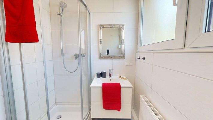 gepflegtes Tageslichtbad