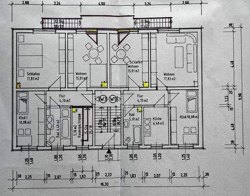 Obergeschoss Seestr. 11