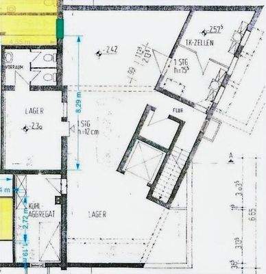 UG Grundriss Lagerfläche