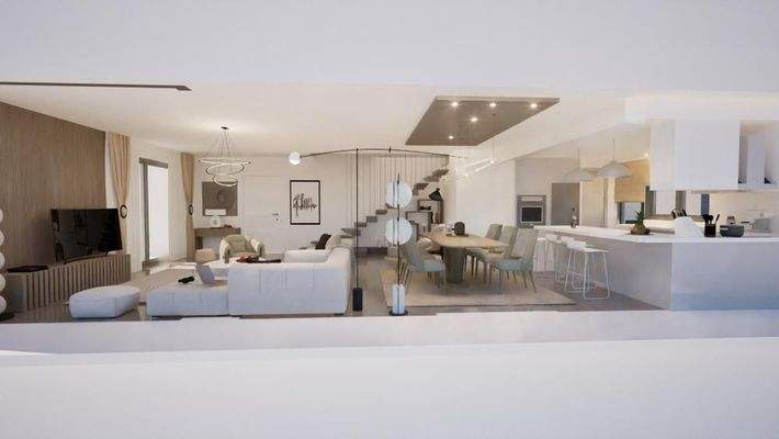 Kreta, Heraklion: Neubau-Projekt! Luxuriöse Maisonette-Wohnung zu verkaufen