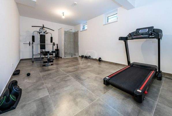 UG Fitnessraum mit Dusche