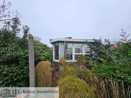 Wintergarten Gartenansicht