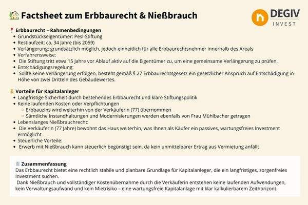 Fakten zum Investmen