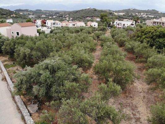 Kreta, Almyrida: Grundstück in Strandnähe mit Meerblick zu verkaufen