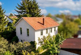 Ansicht mit Drohne