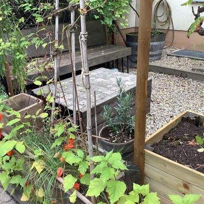 Sitzbereich Vorgarten