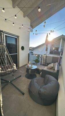 Loggia mit West-Ausrichtung