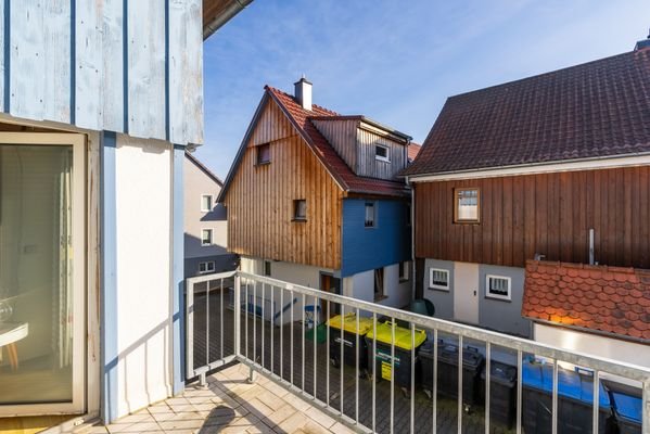 Balkon 14a (rechts) Wohnung Obergeschoss