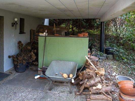 üerdachter Kellereingang