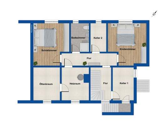 Grundriss Kellergeschoss