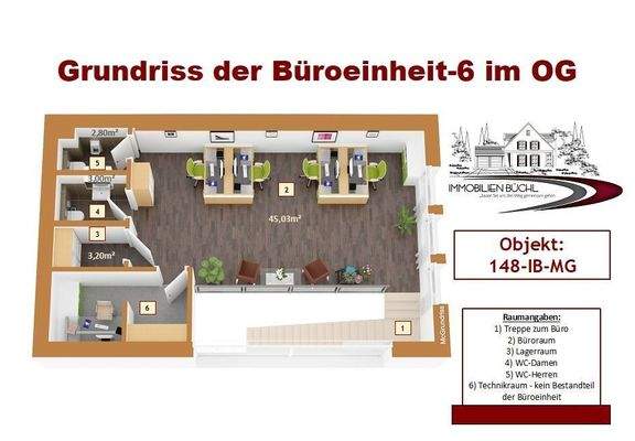 Büro-Nr.6 - OG