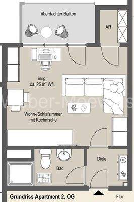 3469 Grundriss B210 WE 97