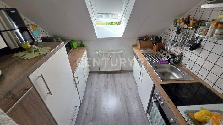 Küche der Wohnung im DG