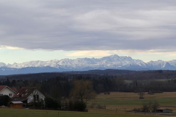 Blick vom Balkon
