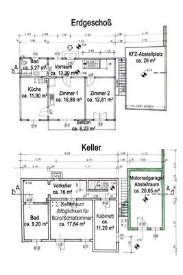 Grundriss Skizze