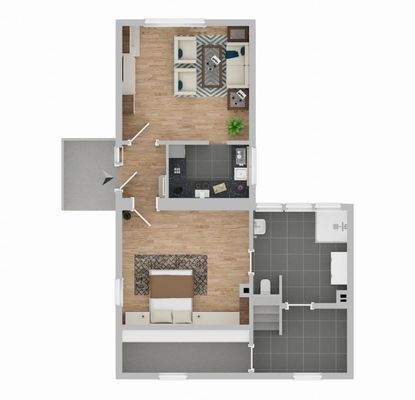 Grundriss Einliegerwohnung